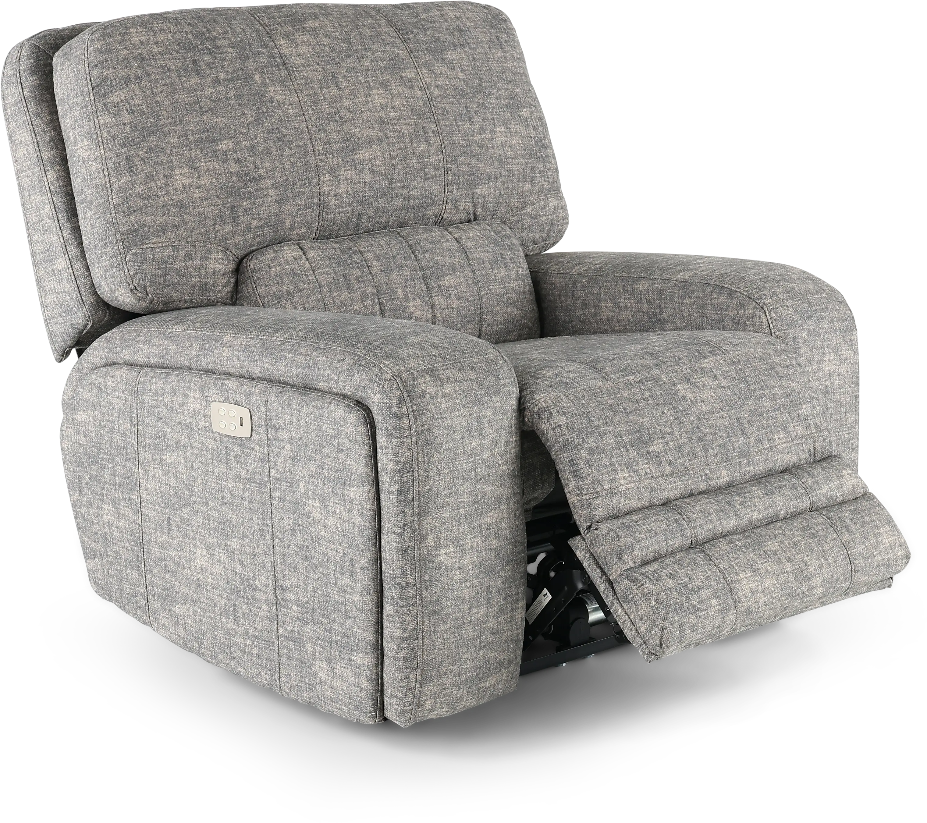 Gray Power Recliner - Rock Quarry-2