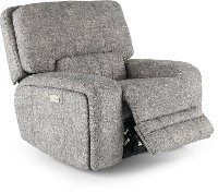 Gray Power Recliner - Rock Quarry-2