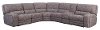 Gray Tailored 6 Piece Power Reclining Sectional - Rock Quarry