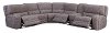 Gray Tailored 6 Piece Power Reclining Sectional - Rock Quarry-3