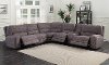 Gray Tailored 6 Piece Power Reclining Sectional - Rock Quarry-8