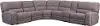 Rock Quarry Gray 6 Piece Power Reclining Sectional
