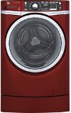 GFW490RPKRR GE Red 4.9 cu. ft. RightHeight Front Load Washer