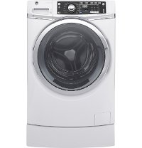 GFW490RSKWW GE Front Load Washer with Steam - 4.9 cu. ft. White-5