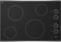 W5CE3024XS Whirlpool 30 Inch Ceramic Cooktop - Stainless Steel