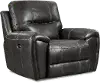 Clearance Desert Black Manual Recliner