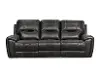 Clearance Desert Black Reclining Sofa