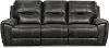 Clearance Desert Black Reclining Sofa