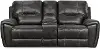 Desert Black Reclining Loveseat