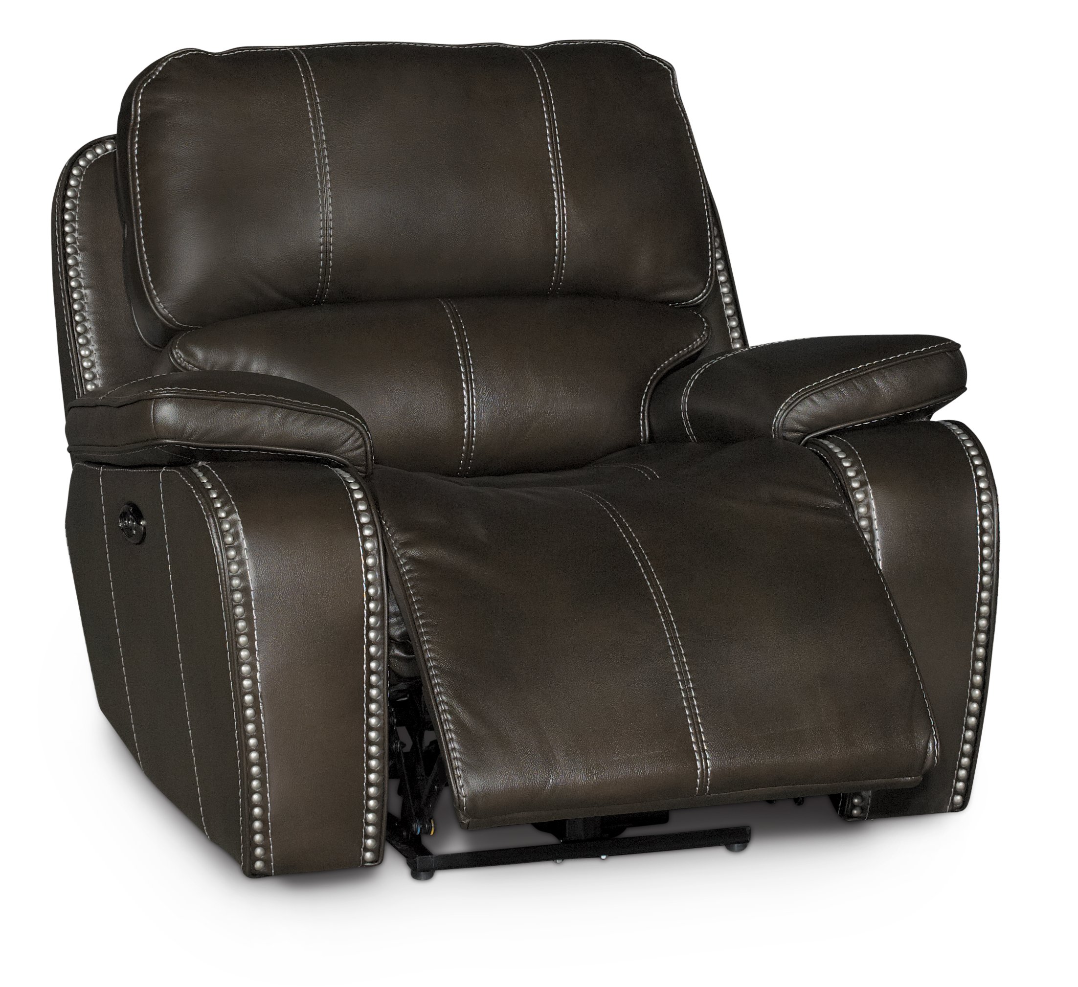 Jamestown Midnight Brown Power Recliner-2