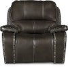 Midnight Brown Power Recliner - Jamestown