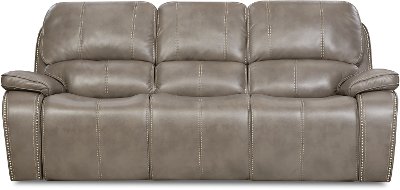 Smoke Gray Power Reclining Sofa - Jamestown