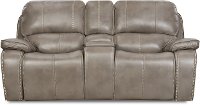 Smoke Gray Power Reclining Loveseat - Jamestown