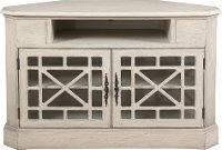 50 Inch Textured Ivory TV Stand