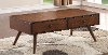 Brown Wood Coffee Table - Holloway
