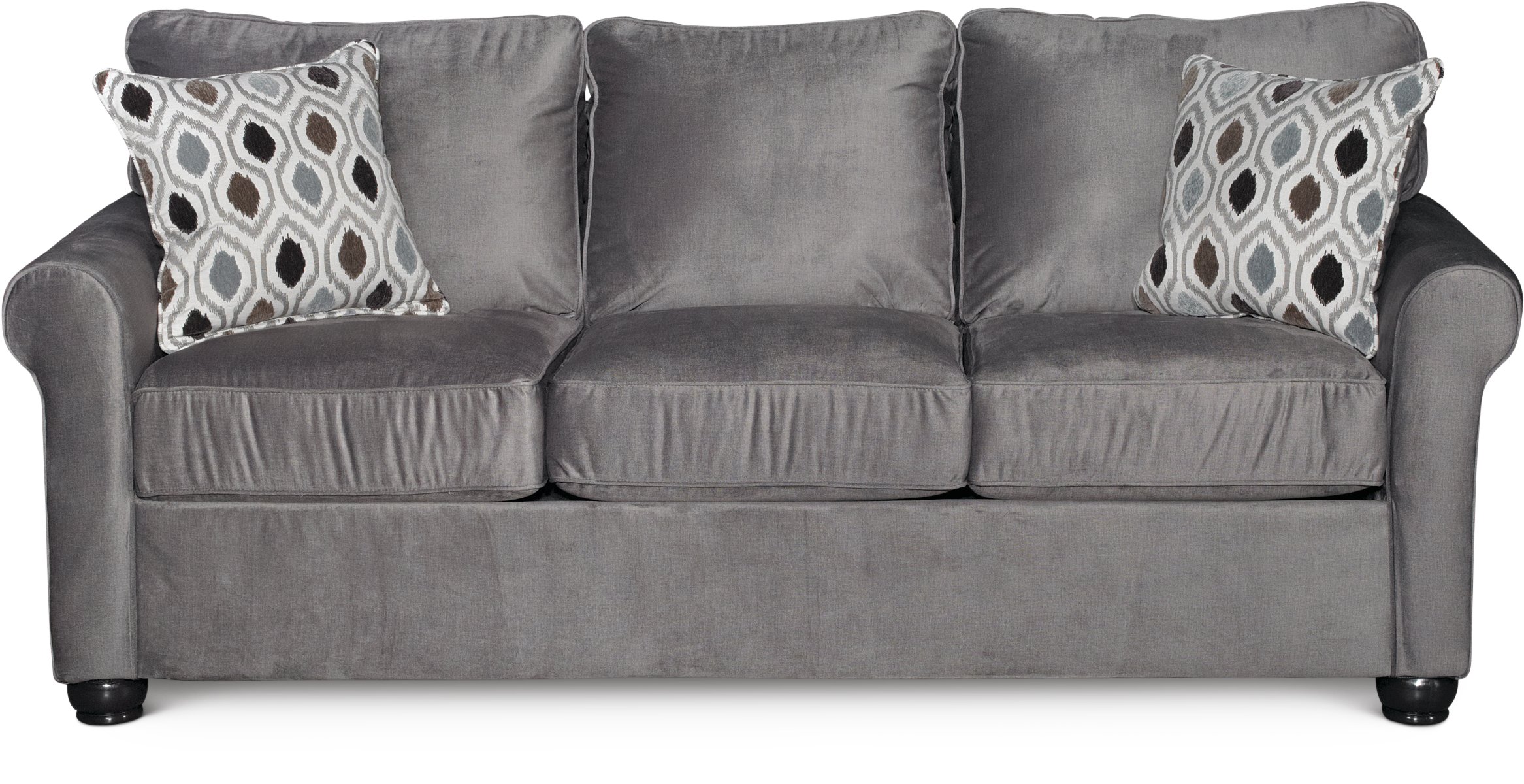Jojo Smoke Gray Queen Sofa Bed-1