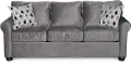 Jojo Smoke Gray Queen Sofa Bed