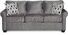 Smoke Gray Queen Sofa Bed - Jojo-3