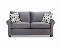 Jojo Smoke Gray Full Sofa Bed