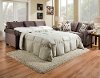 Chocolate Brown Queen Sofa Bed - Jojo-3