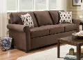 Jojo Chocolate Brown Queen Sofa Bed