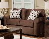 Chocolate Brown Full Sofa Bed - Jojo