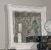 Clearance Weathered White Casual Traditional Mirror - Carriage House