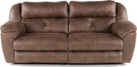 Dusk Brown Power Reclining Sofa - Ferrington