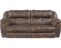 Dusk Brown Power Reclining Living Room Set - Ferrington