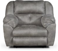 Steel Gray Power Recliner - Ferrington