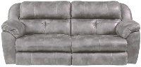 Steel Gray Power Reclining Living Room Set - Ferrington