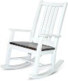 Bourbon French Country White Rocker