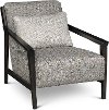 9080-0 Gray and Brown Accent Chair - Pacey