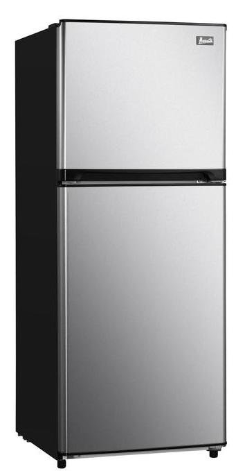 FF10B3S Avanti Top Mount Refrigerator - Stainless Steel-2