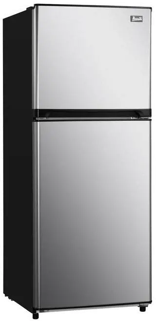 FF10B3S Avanti Top Mount Refrigerator - Stainless Steel-2