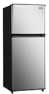 FF10B3S Avanti Top Mount Refrigerator - Stainless Steel-2