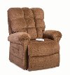Nutmeg Brown Power Lift Recliner - Angus