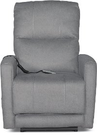 Santa Barbara Fog Gray Power Recliner - Bryant