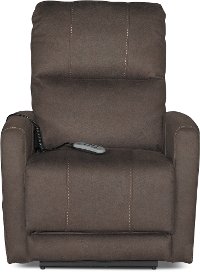 Santa Barbara Bark Brown Power Recliner - Bryant