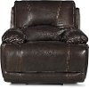 Brown Leather-Match Power Recliner