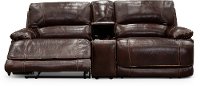 Burgundy Console with USB-2