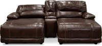 Burgundy Console with USB-9