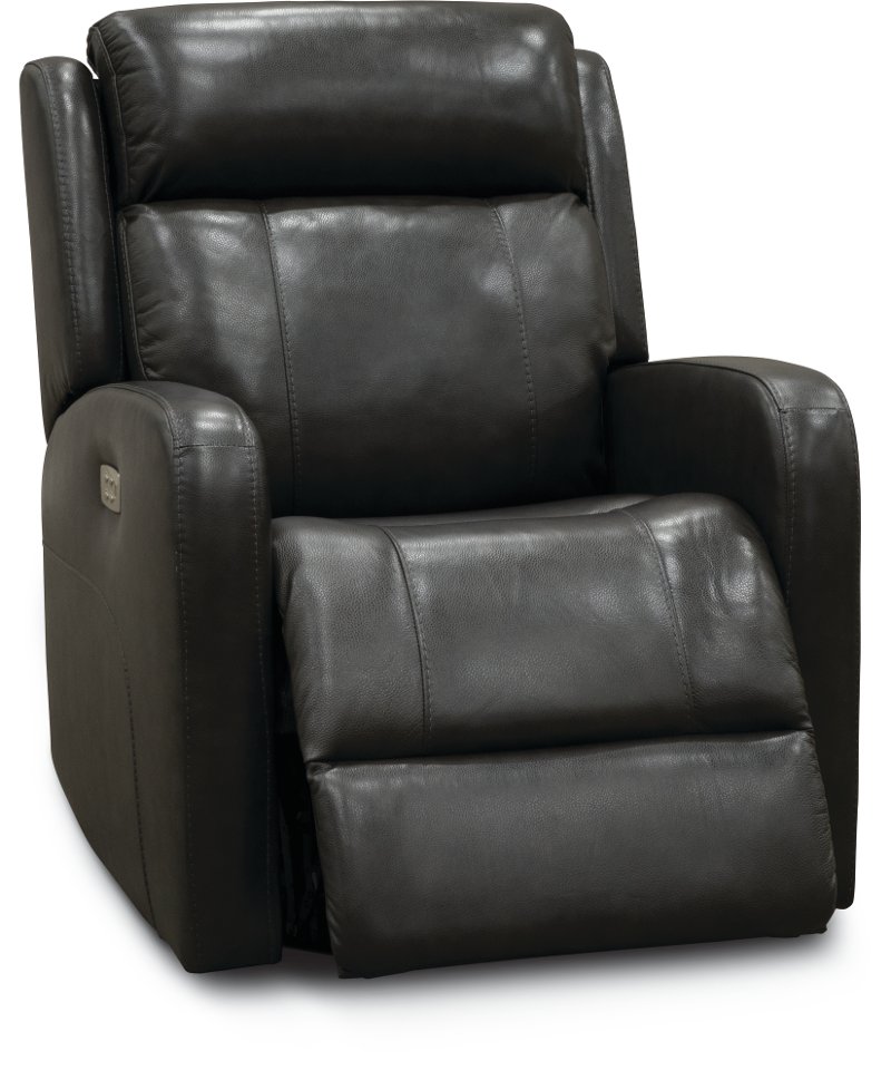 leather recliner glider chair