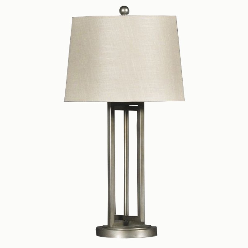 Dark Silver Metal Table Lamp Rc Willey, Metal Table Lamps