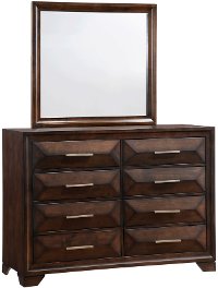 Tobacco Brown Classic Contemporary Dresser - Anthem