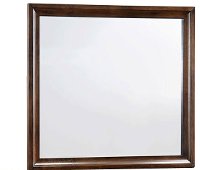 Tobacco Brown Classic Contemporary Mirror - Anthem