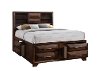 Tobacco Brown Contemporary Queen Storage Bed - Anthem-2