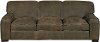 Clearance Casual Classic Brown Leather Sofa - Modena