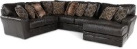 Steel Gray 4 Piece Sectional Sofa with RAF Chaise - Denali