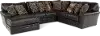 KIT Denali Steel Gray 4 Piece Sectional